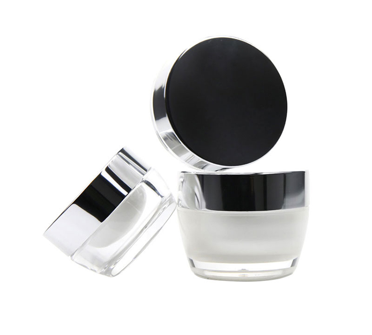 RO-CJ008 Transparent acrylic empty cosmetic container for face cream