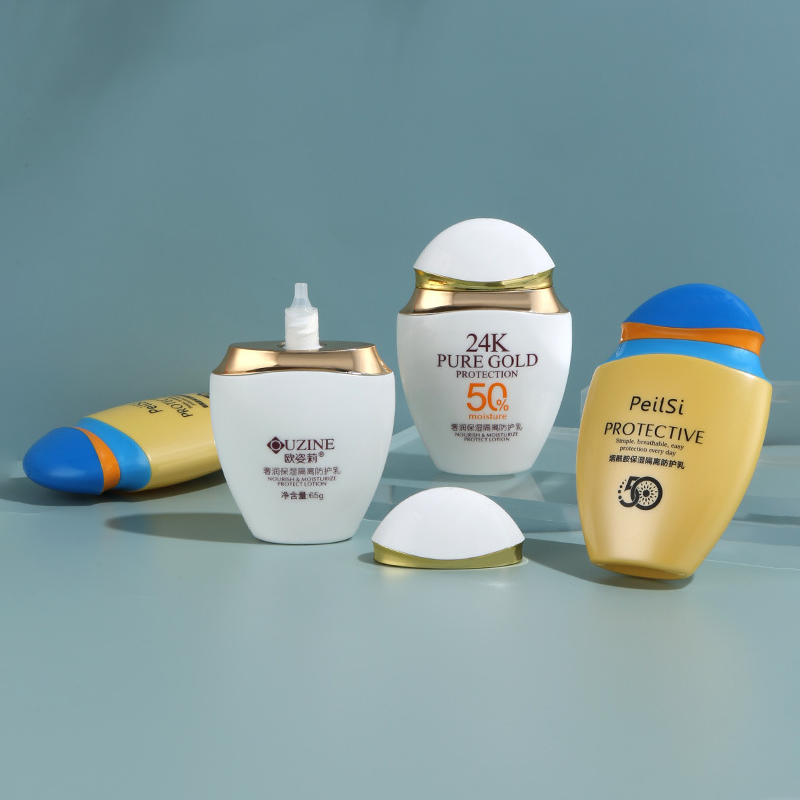 RO-SCB08 75ml yellow sunscreen  bottles