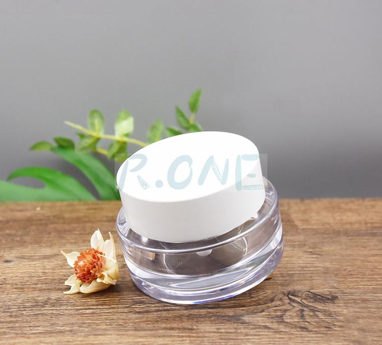 Cosmetic jar, plastic container; plastic jar; acrylic jar, cosmetic bottle; makeup packaging