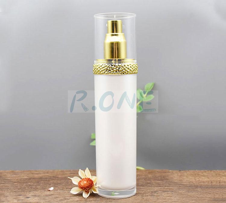 Lotion bottle; Cosmetic bottle; Airless bottle; Cosmetic container; Cosmetic packaging bottles