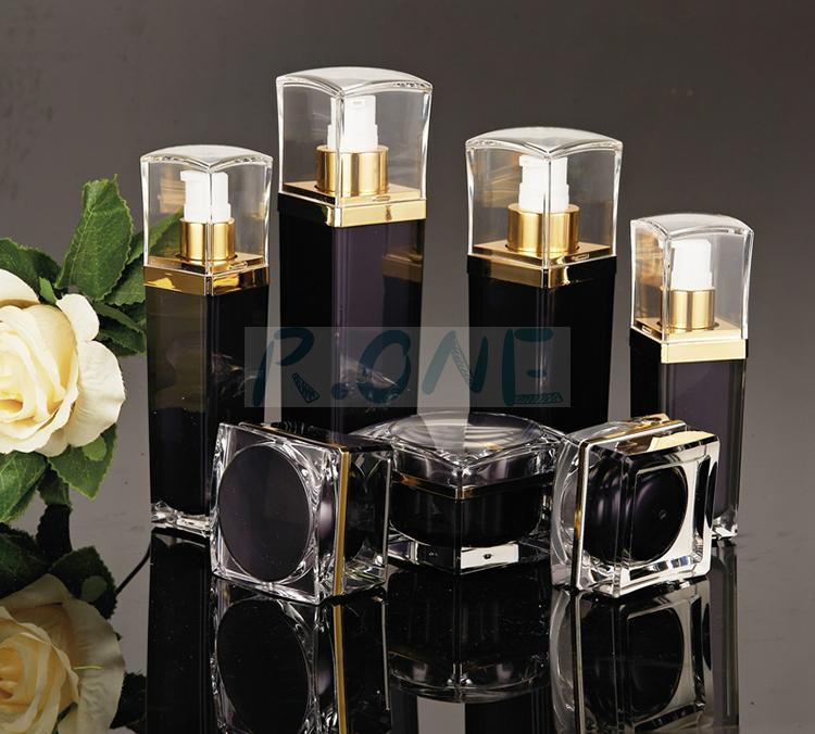 Cosmetic packaging sets ; Cream jar; Lotion bottle; Cosmetic container; Cosmetic box