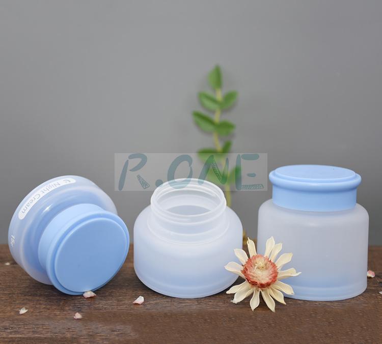 Cosmetic jar, plastic container; plastic jar; acrylic jar, cosmetic bottle; PP cream jar; PET cream jar