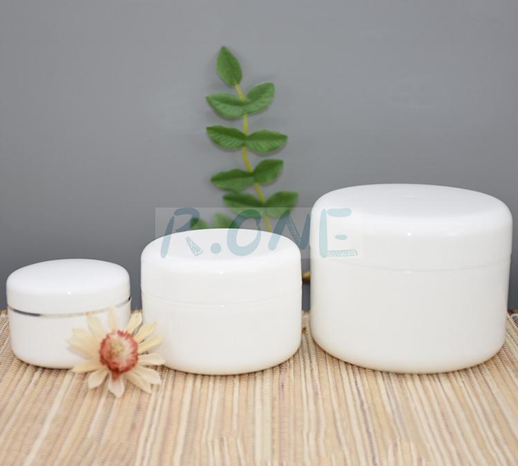 Plastic cream jar; plastic cosmetic container; PP cream jar; PP cosmetic cream jar